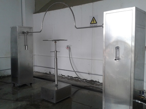 IPX3.4擺管淋雨出水量小？